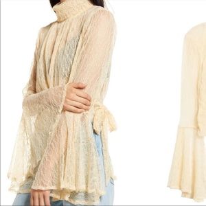 Free People Rule Breaker Lace Top